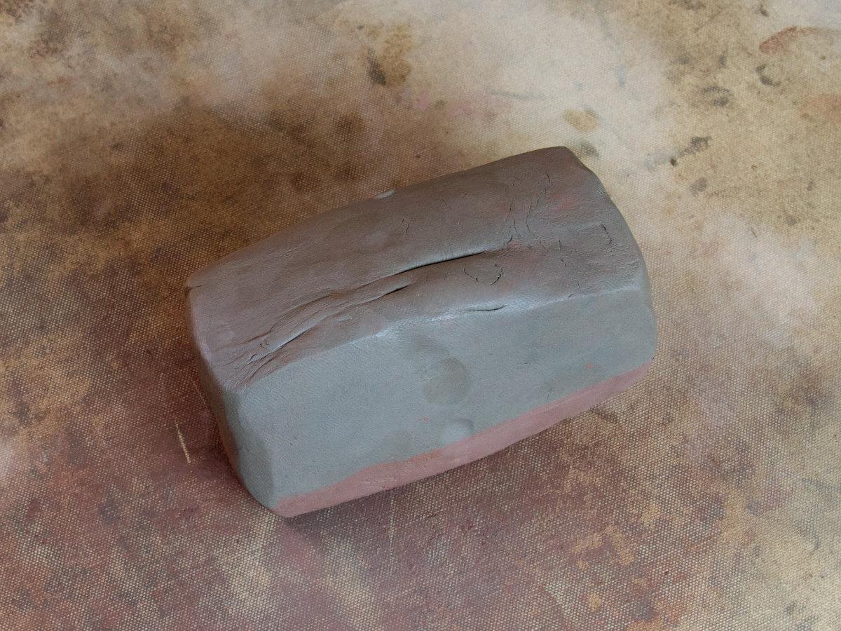 ram's head wedging clay