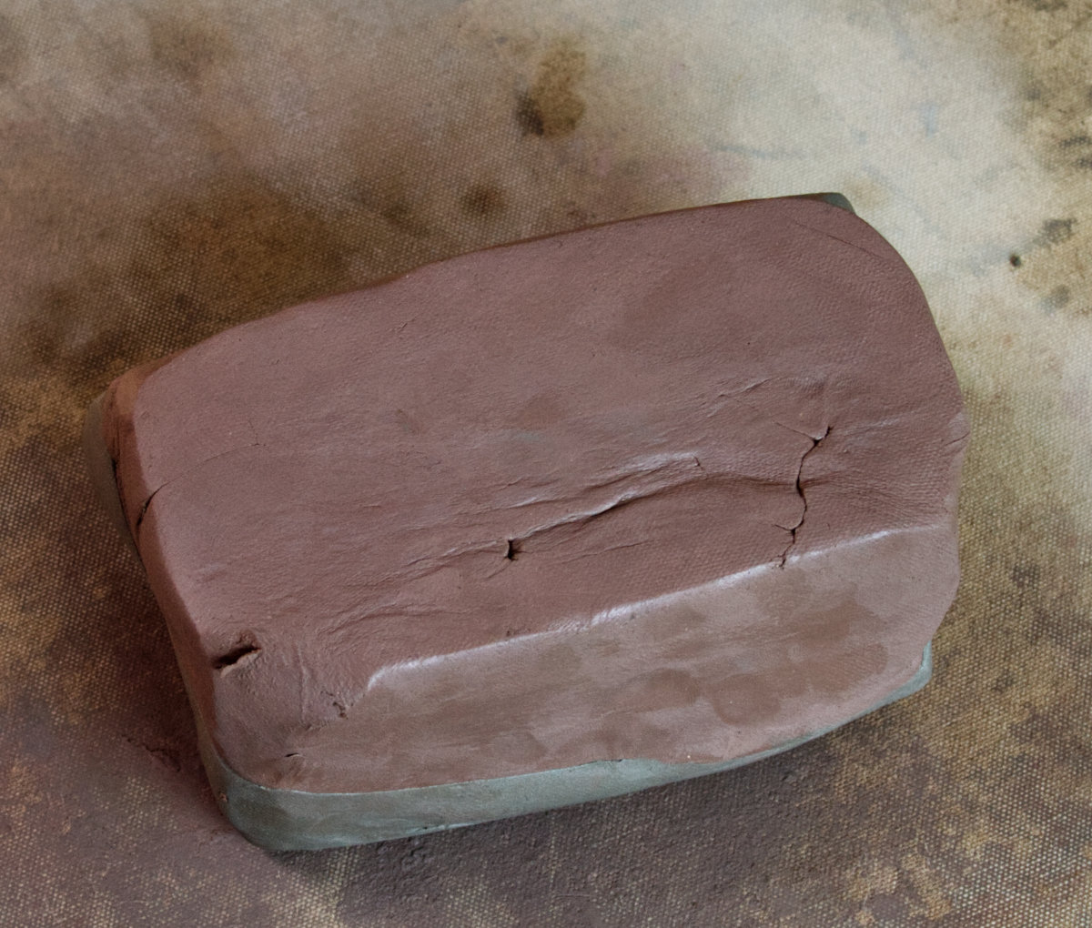 spiral wedging start with clay