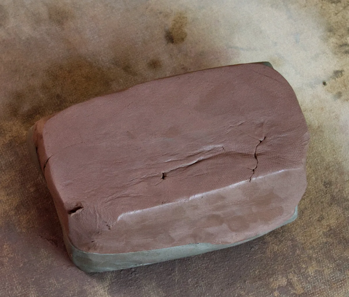 spiral wedging start with clay